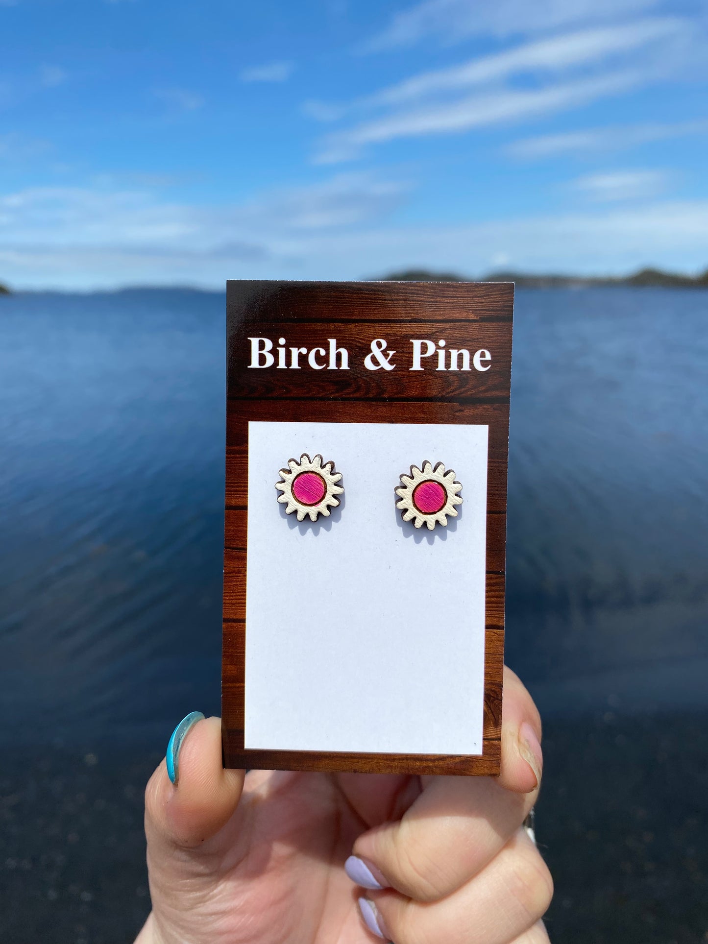 Flower stud Earrings