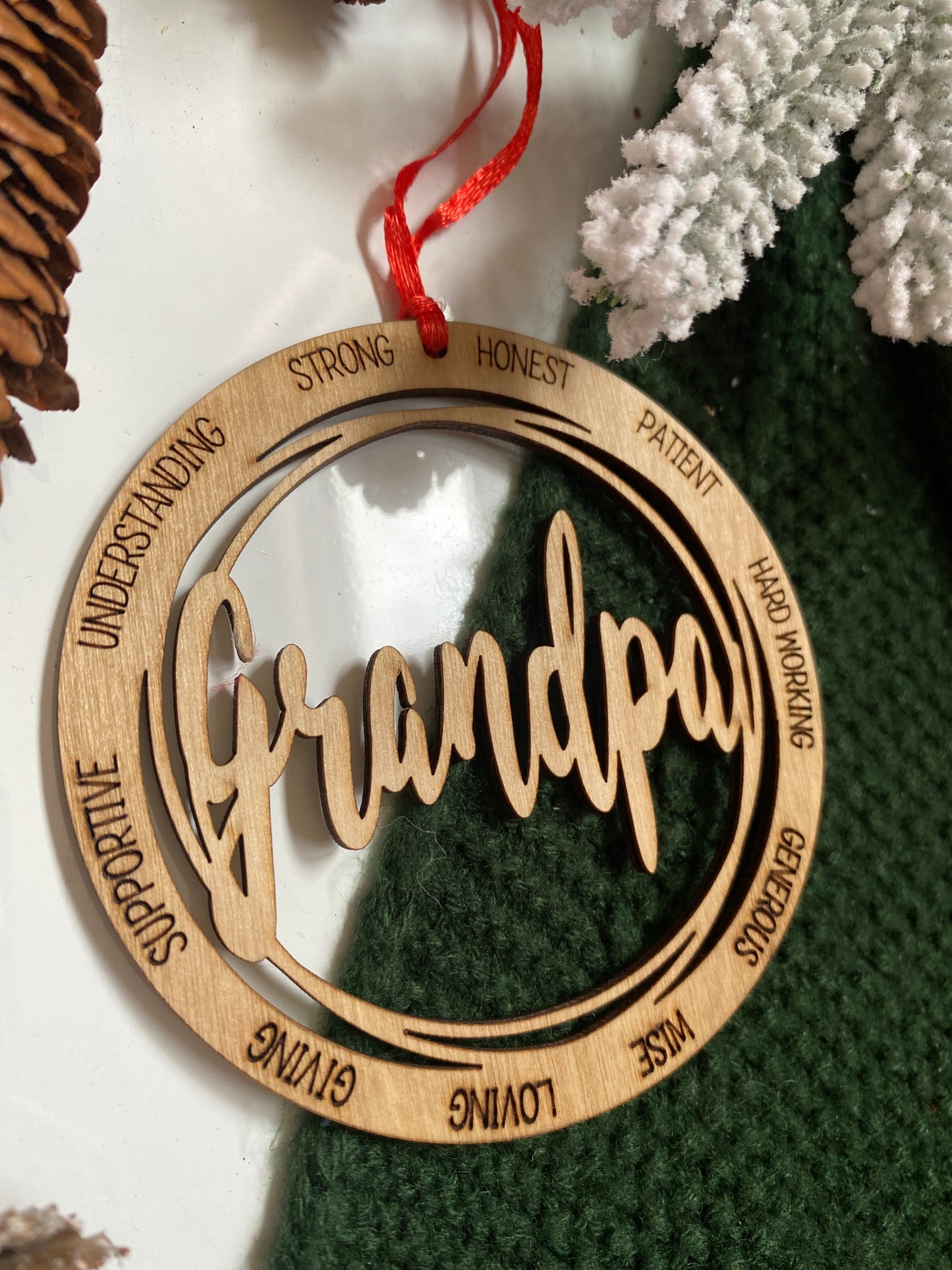 Grandpa Ornament