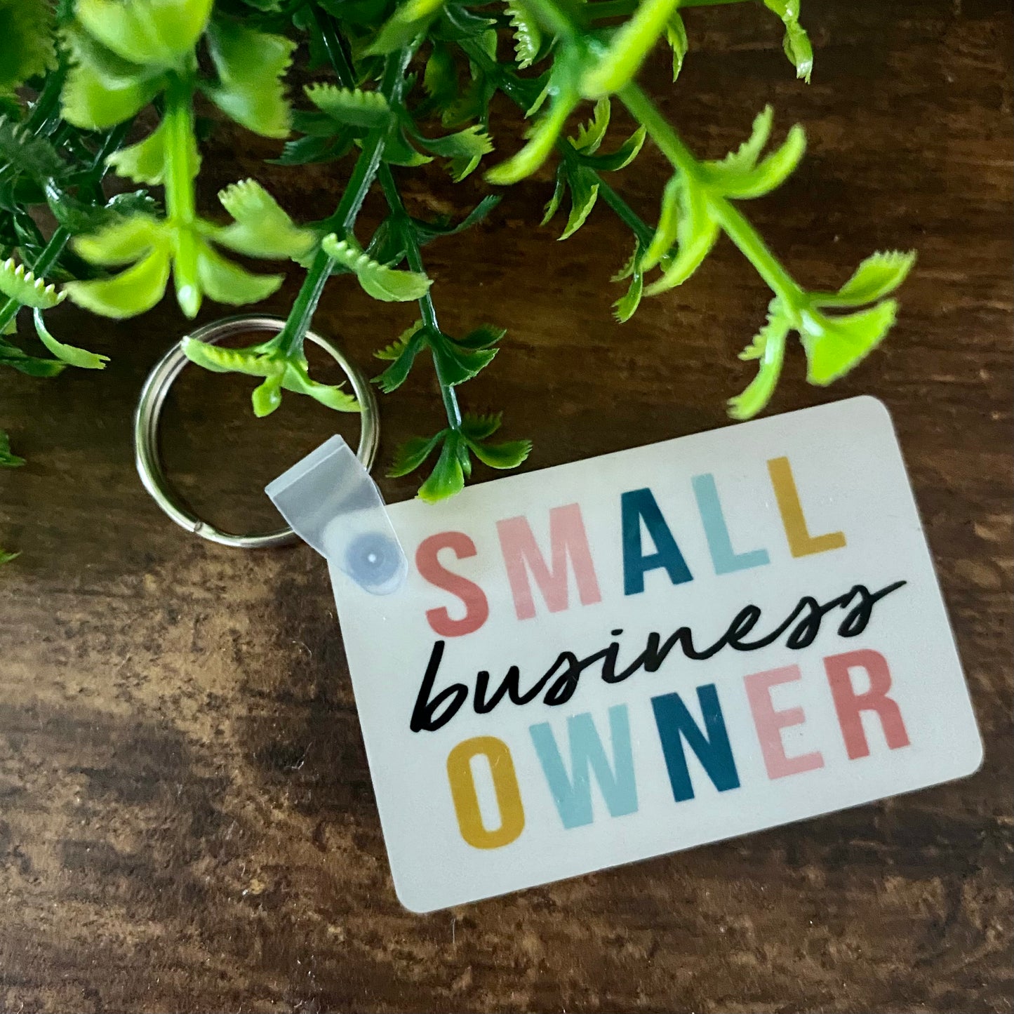 Small Business Owner Keychain