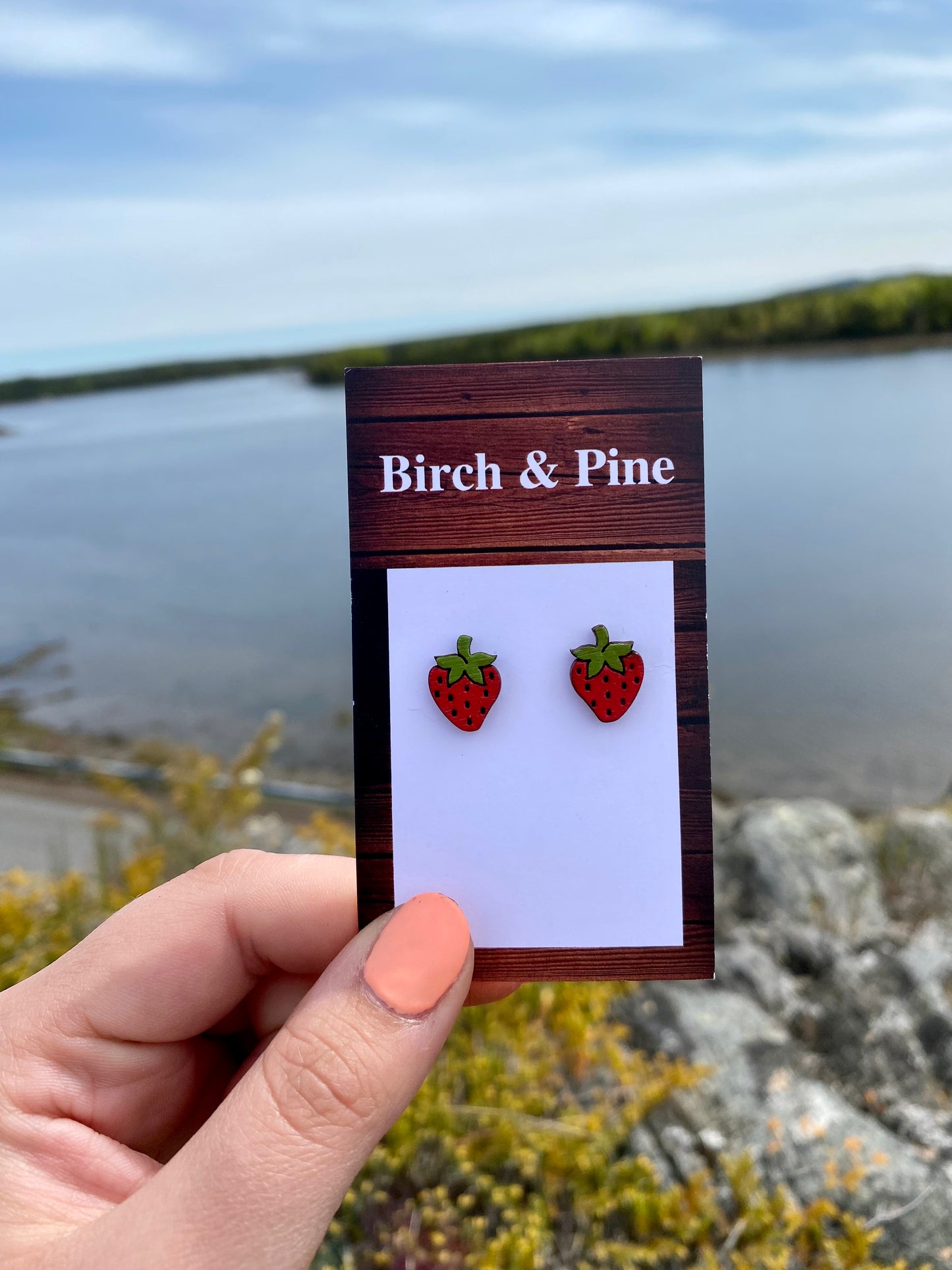 Strawberry Stud Earrings