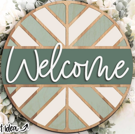 Welcome- Geometric DIY Kit
