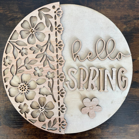 Hello Spring Floral DIY kit