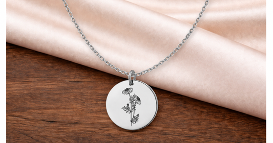 Birth Flower Necklace