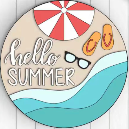 Hello Summer Beach DIY Kit