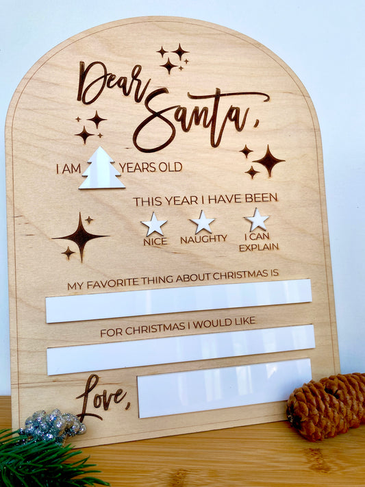 Dear Santa Board