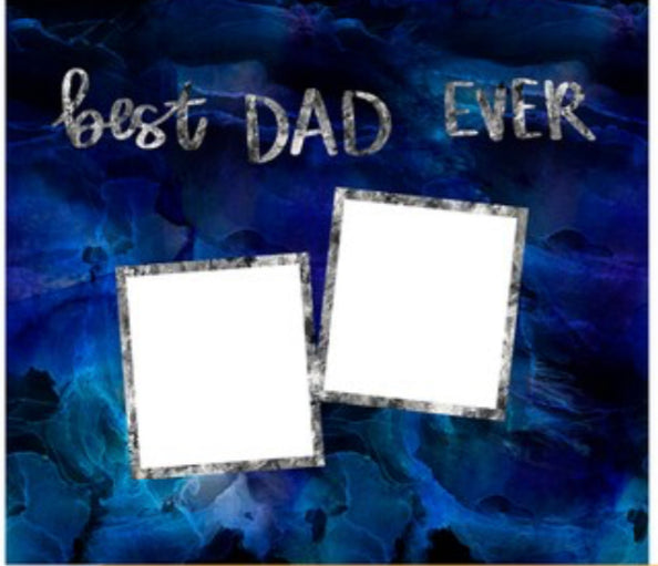 Custom Dad Photo Tumbler