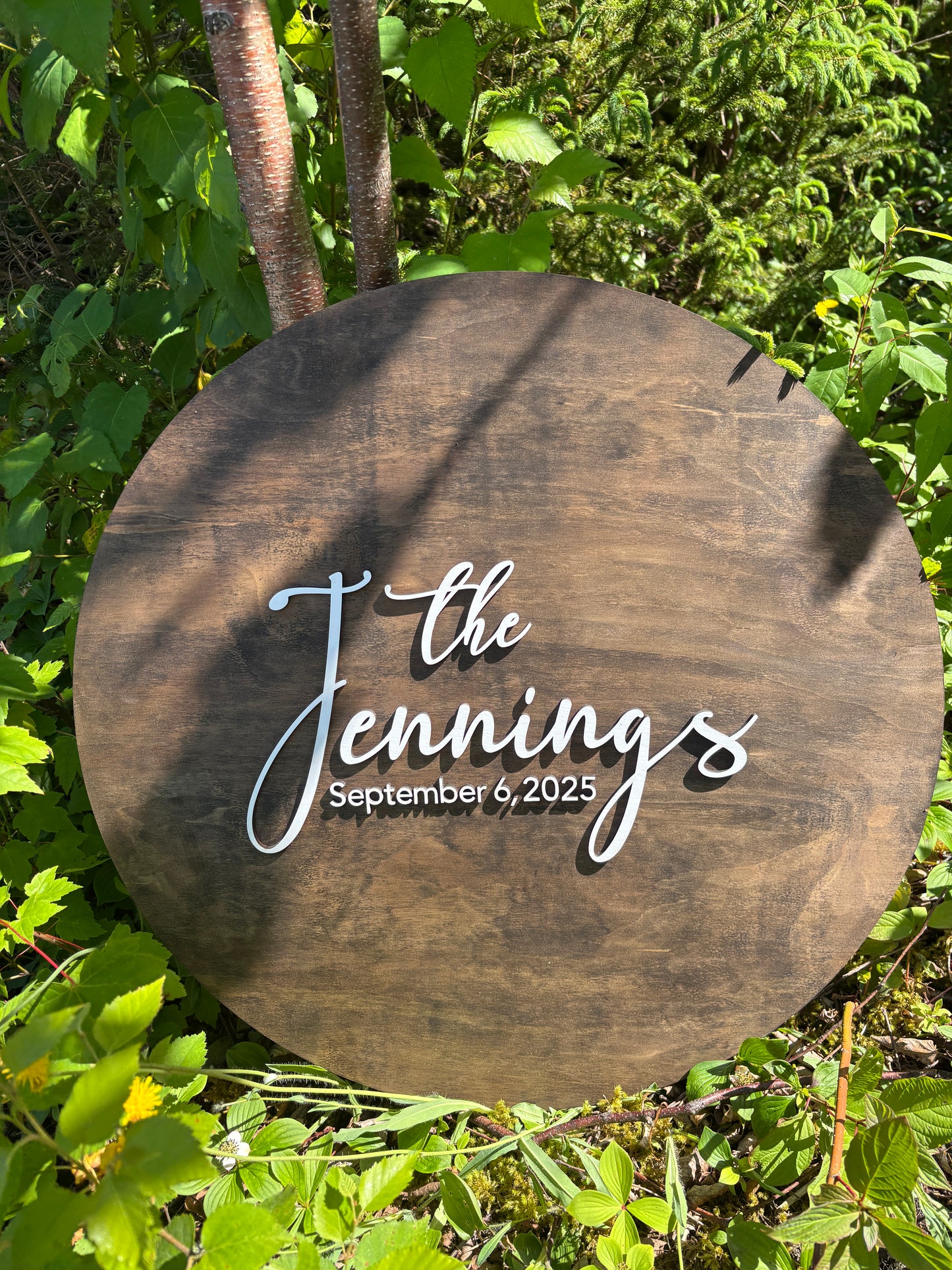 Wedding Guestbook Round
