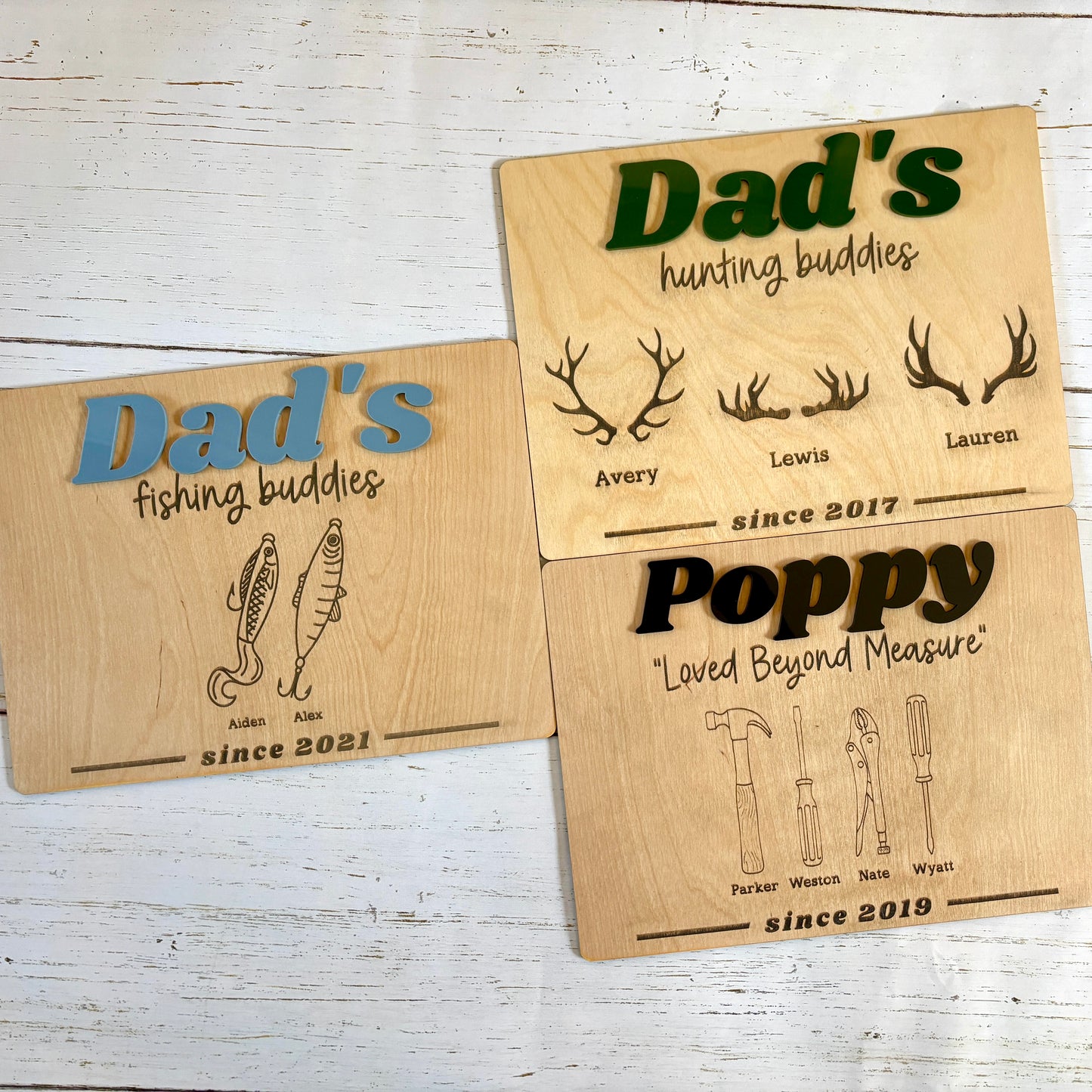 Personalized Father’s day Sign