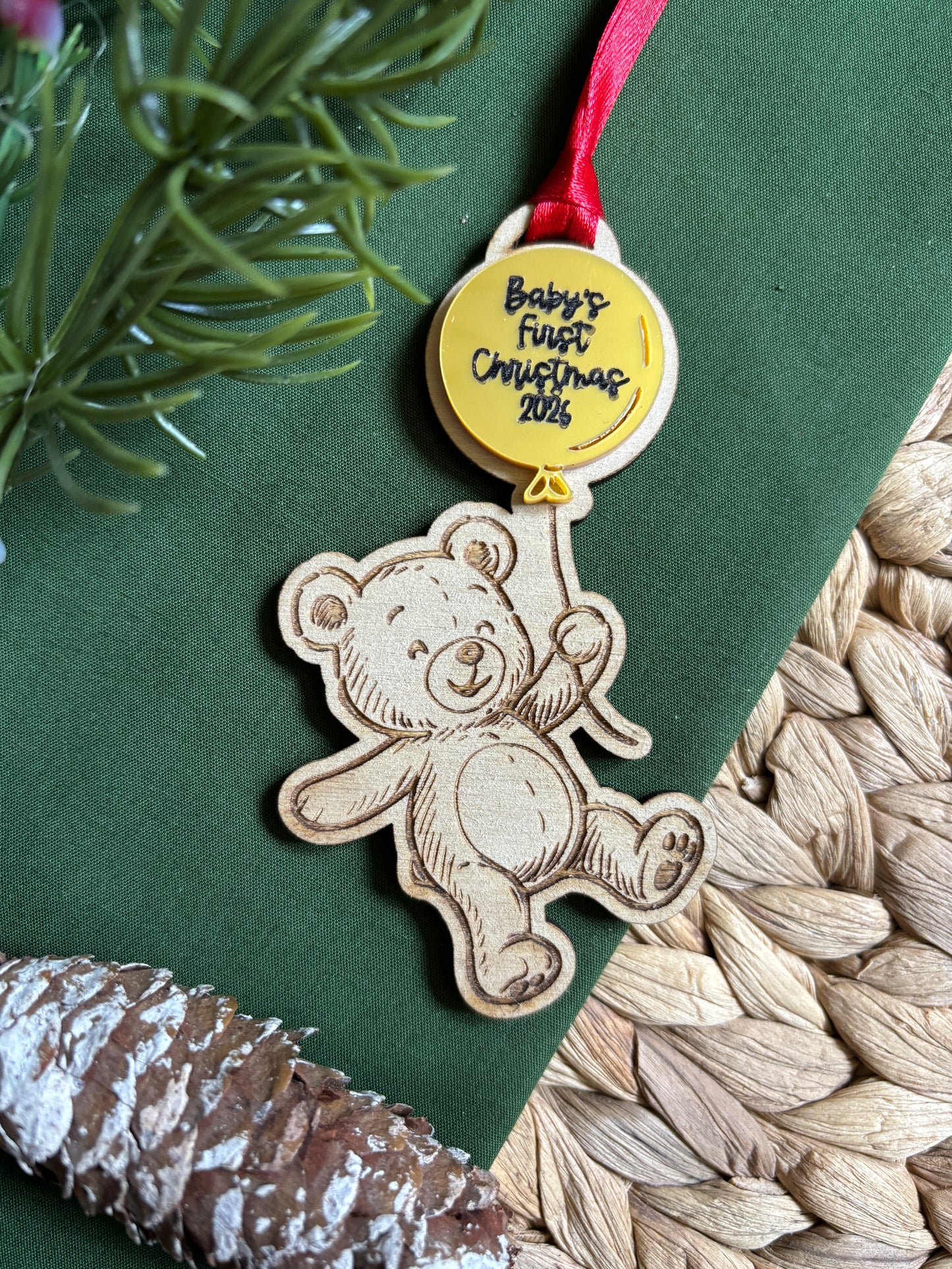 Baby Bear Ornament