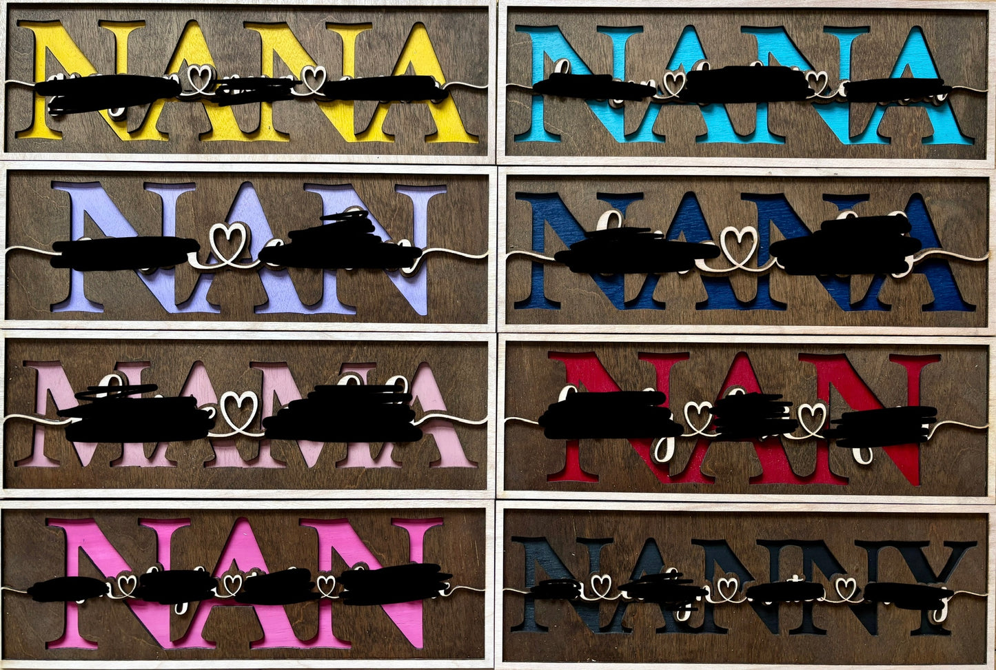 Personalized Mother’s day Sign