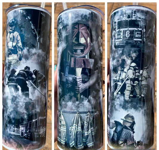 Firefighter Tumbler