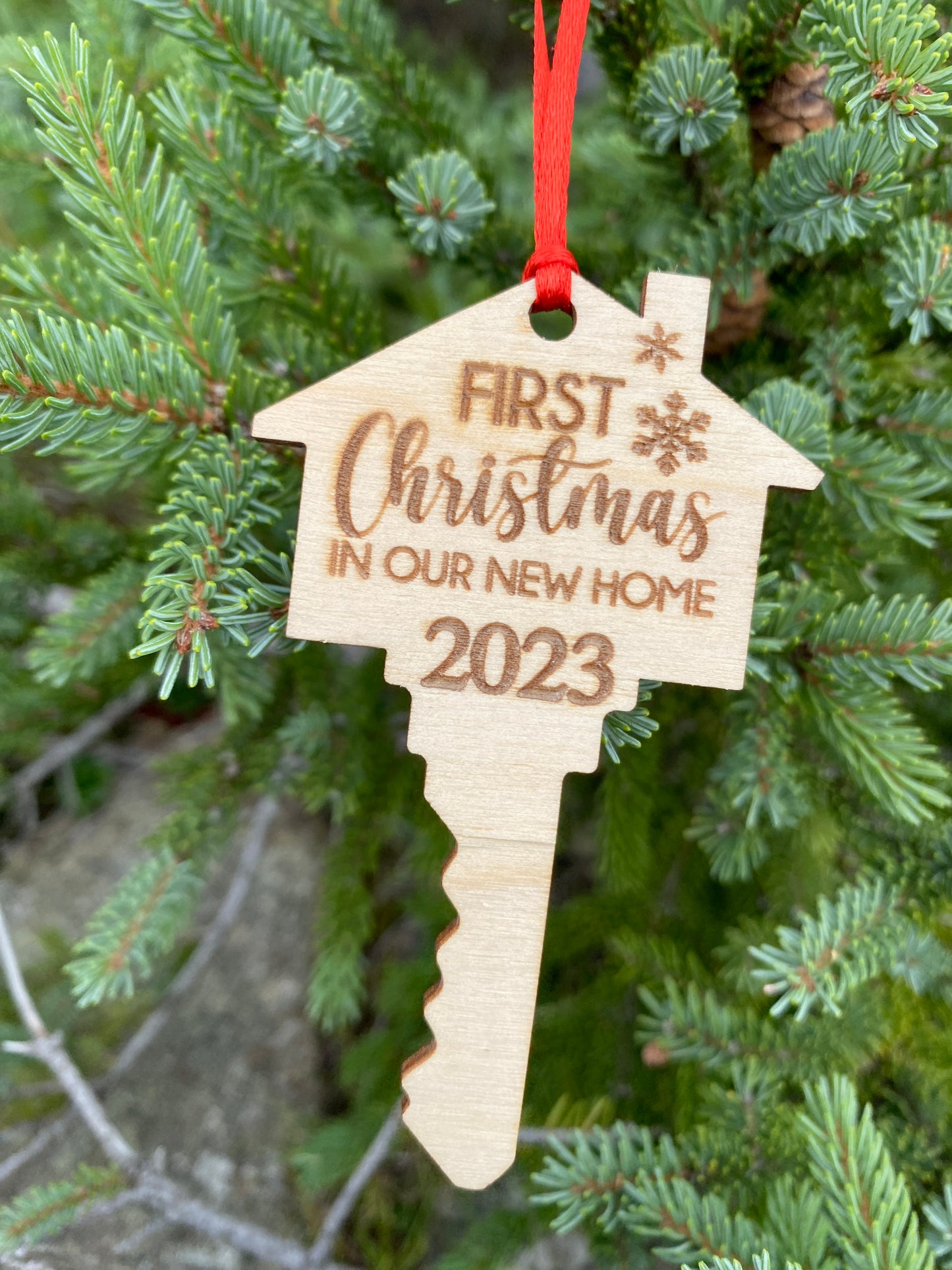 First Christmas in New Home Ornament