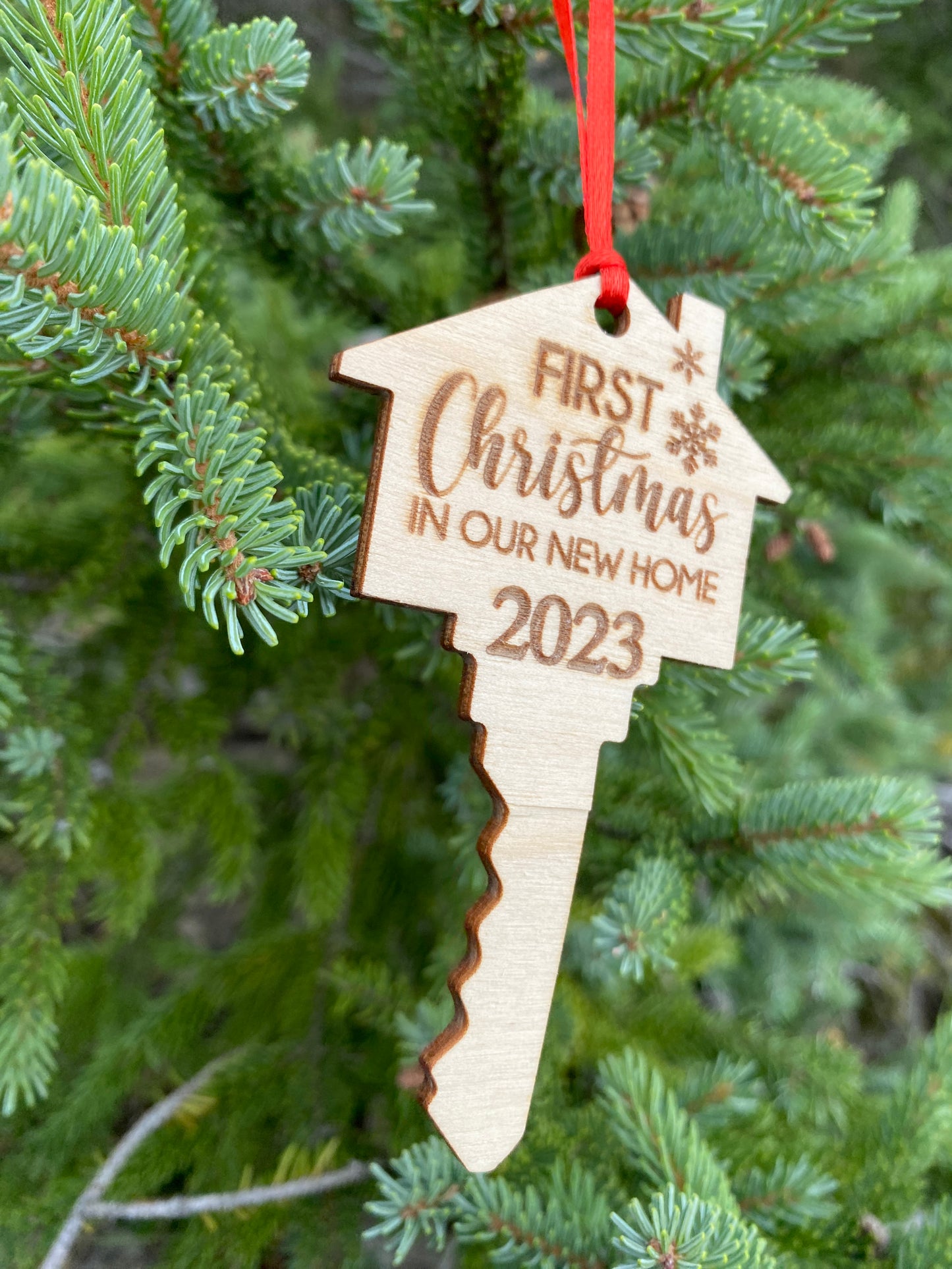 First Christmas in New Home Ornament