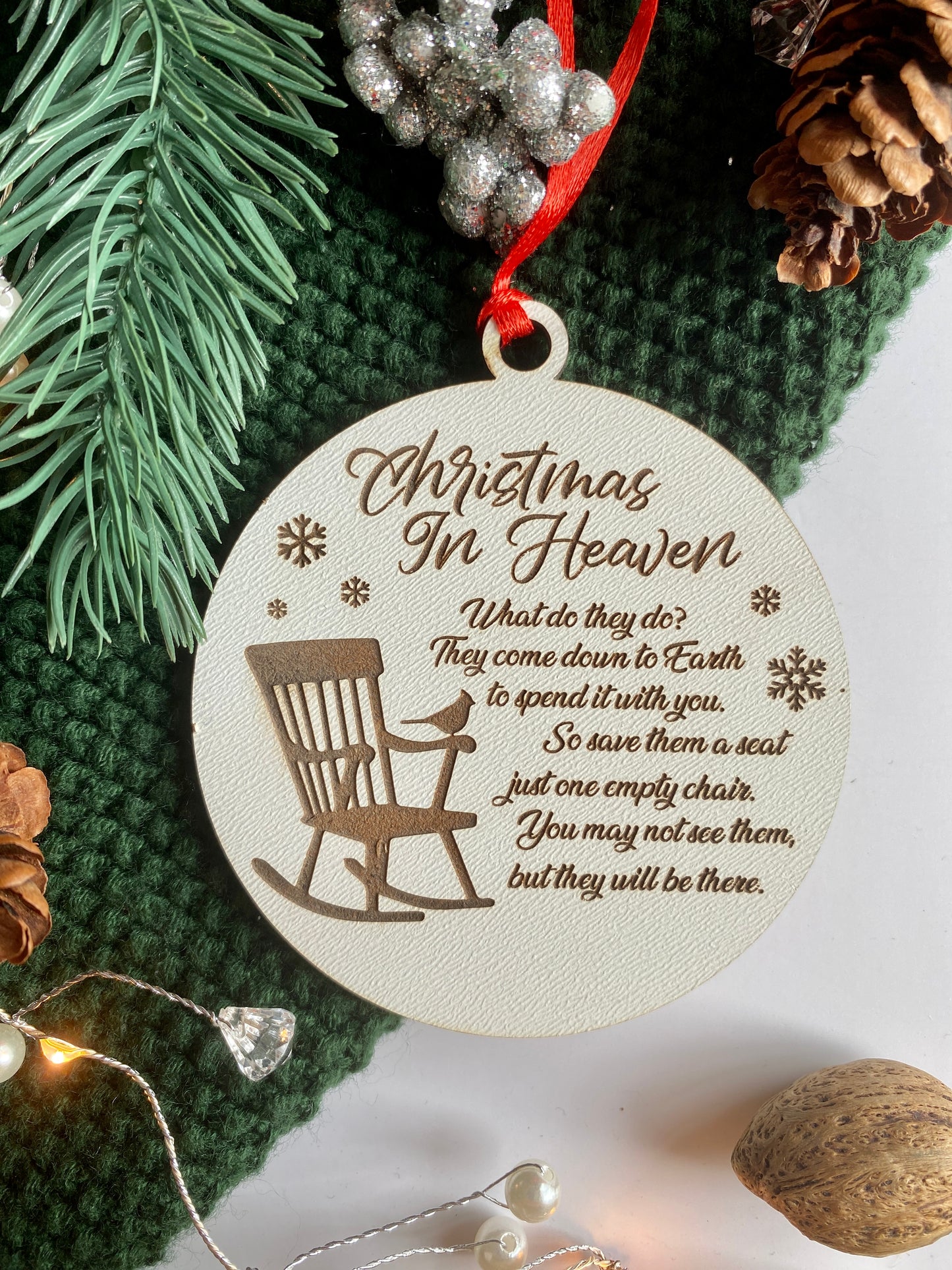 Christmas in Heaven Ornament