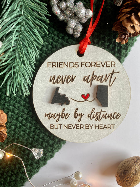 Friends Distance Ornament