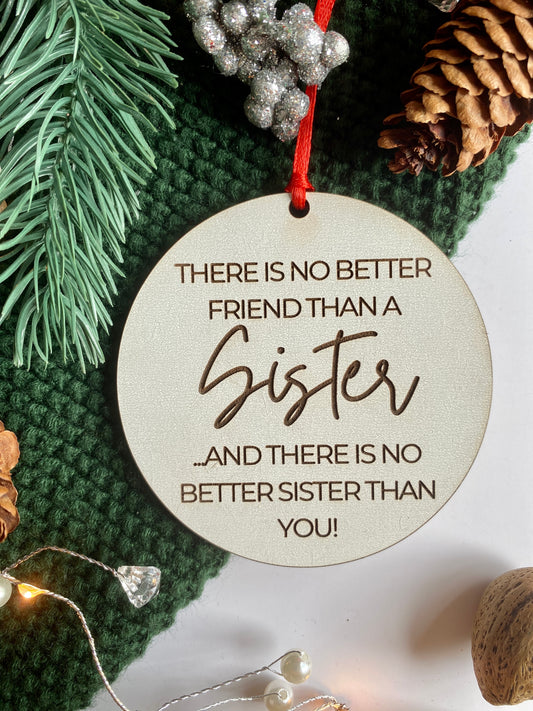 Sister Ornament