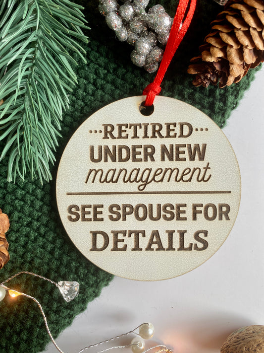 Retirement Ornament