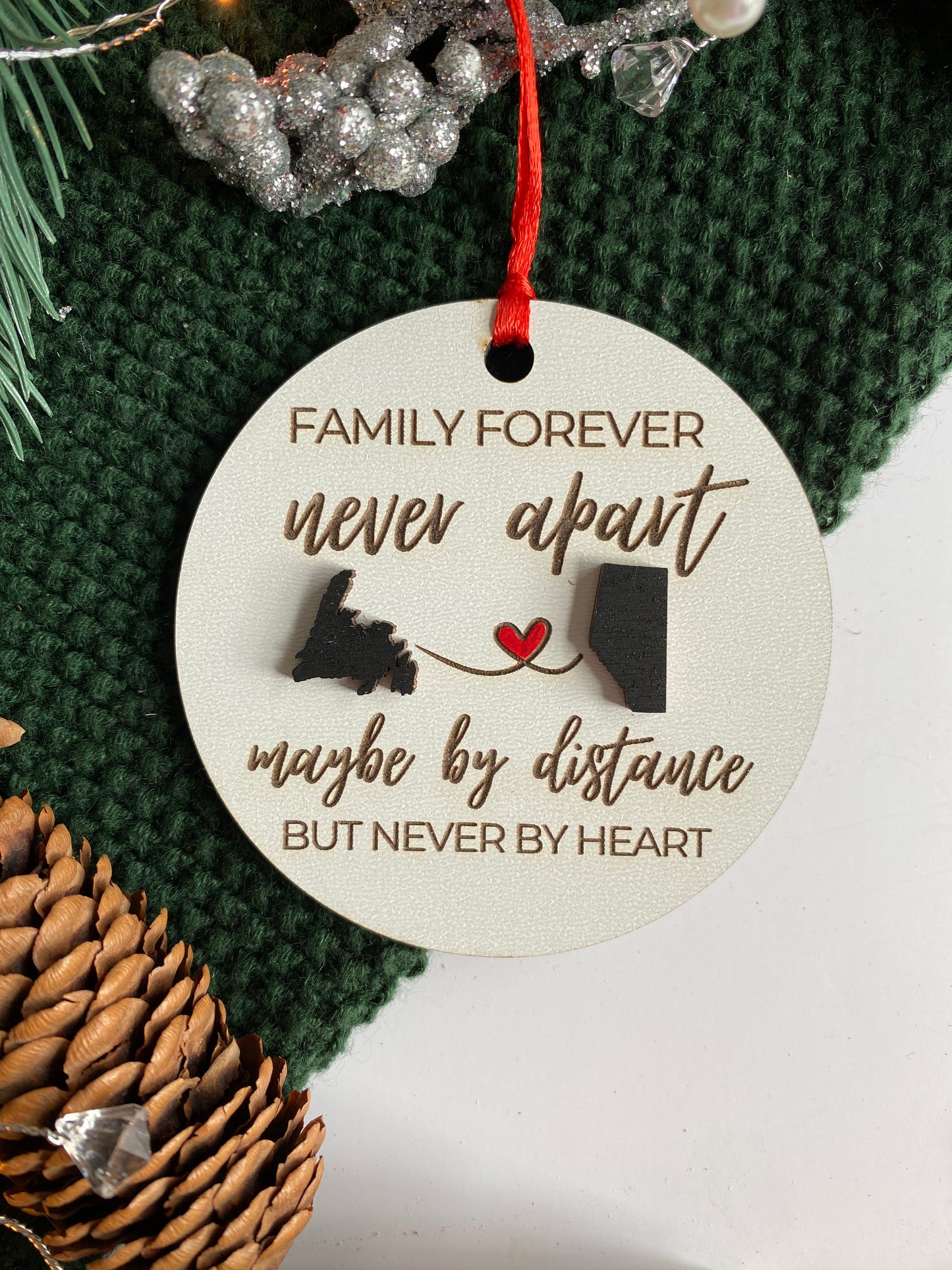 Family Distance Ornament