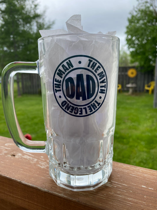 Dad Glass Tumbler