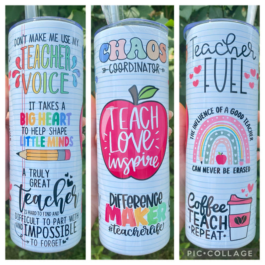Teacher Tumbler