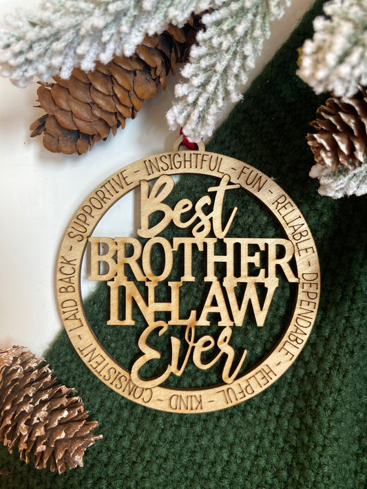 Brother in Law Ornament