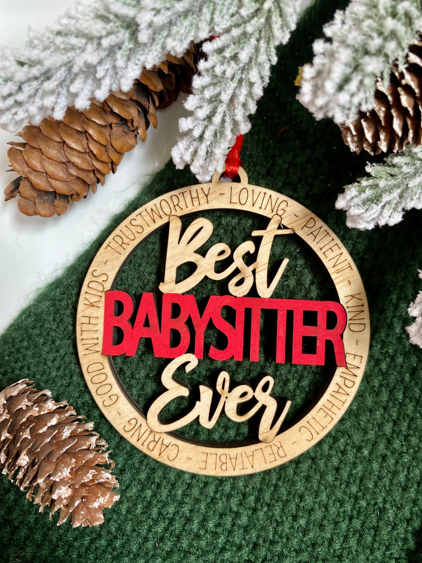 Babysitter Ornament
