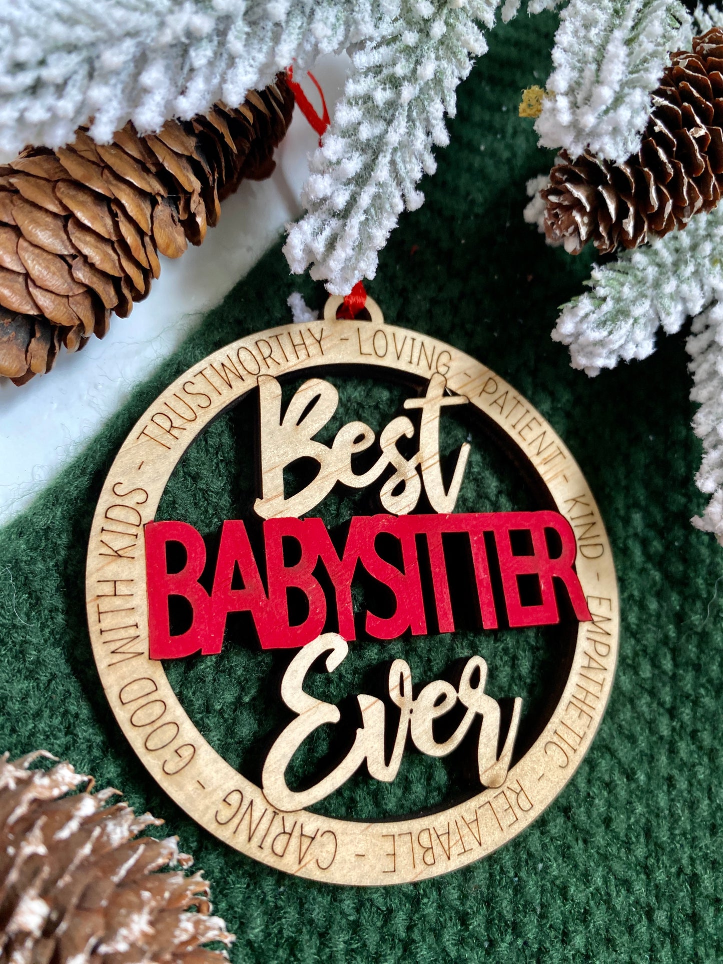 Babysitter Ornament