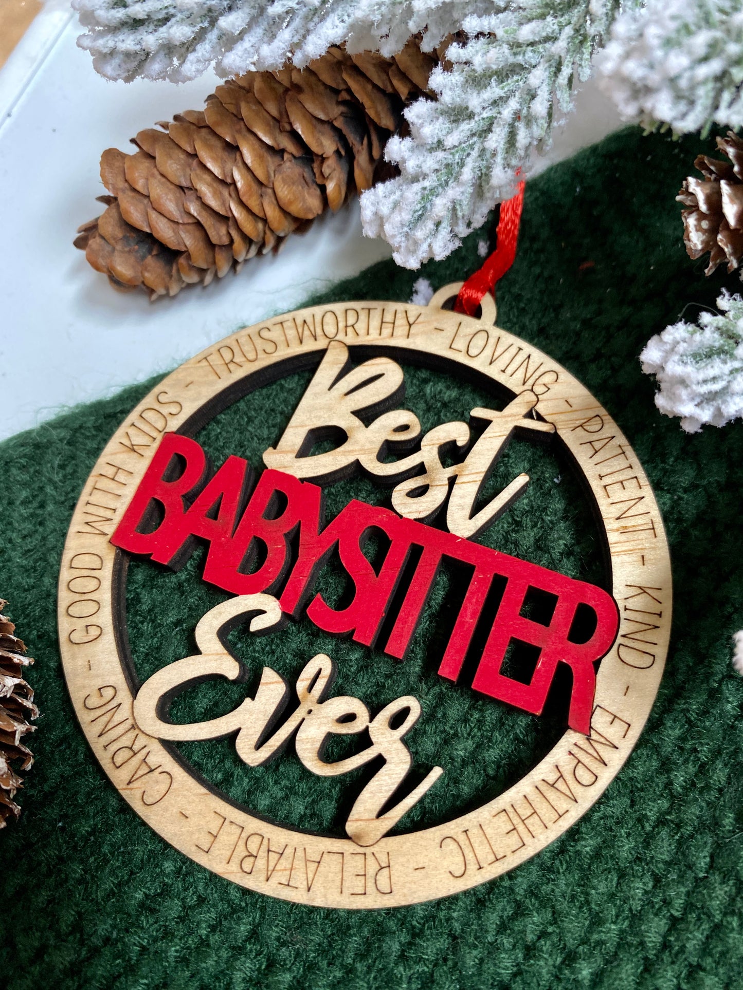 Babysitter Ornament