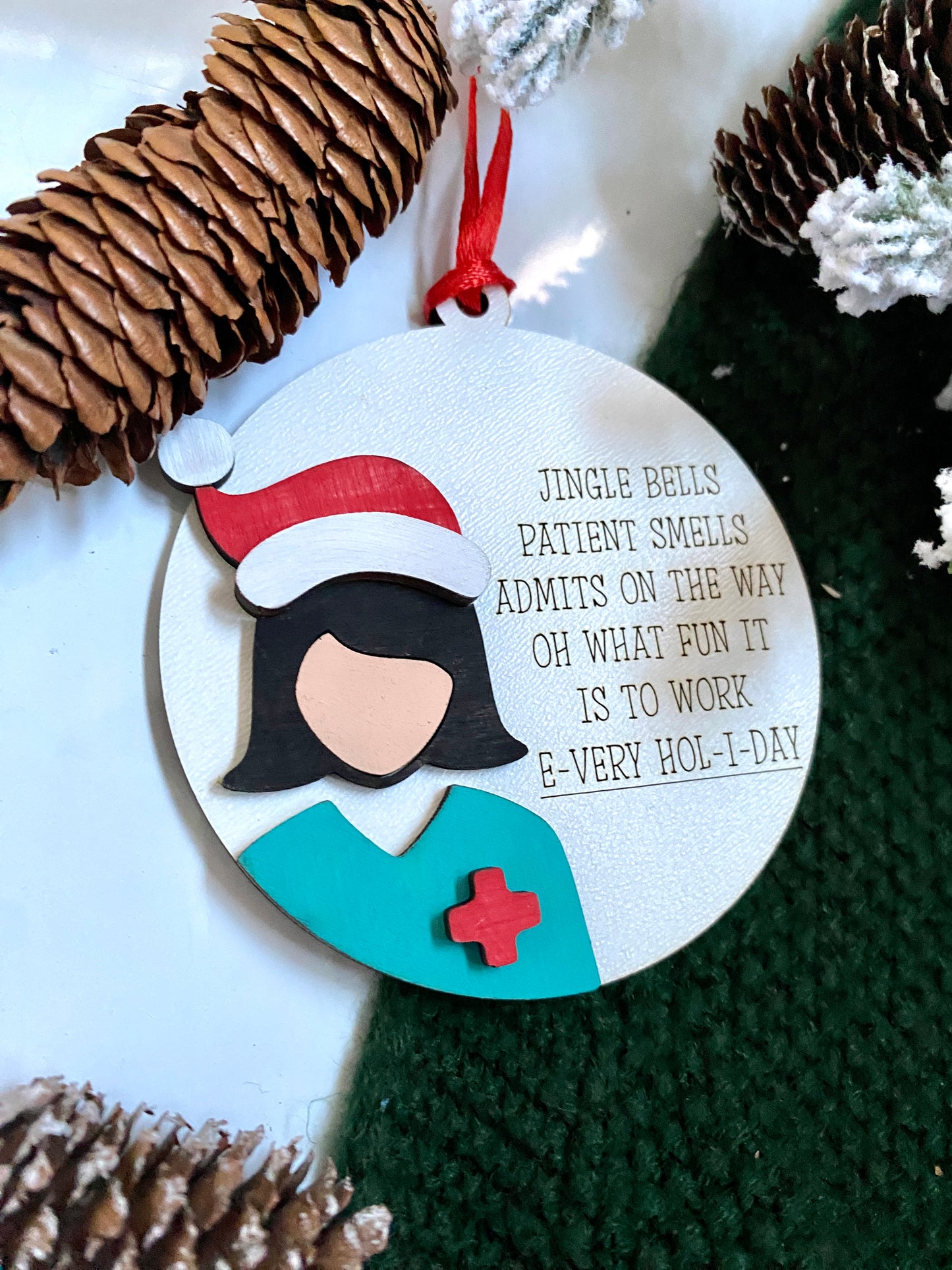 Funny Nurse Ornament