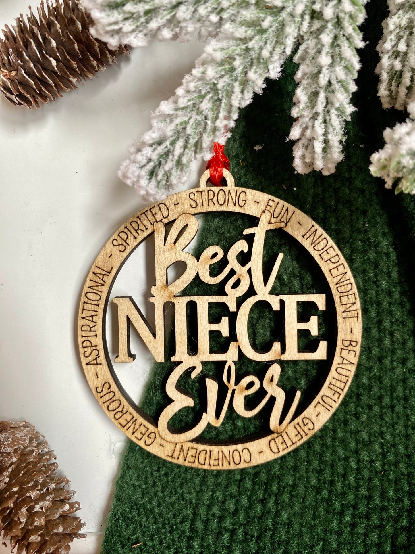 Best Niece Ever Ornament