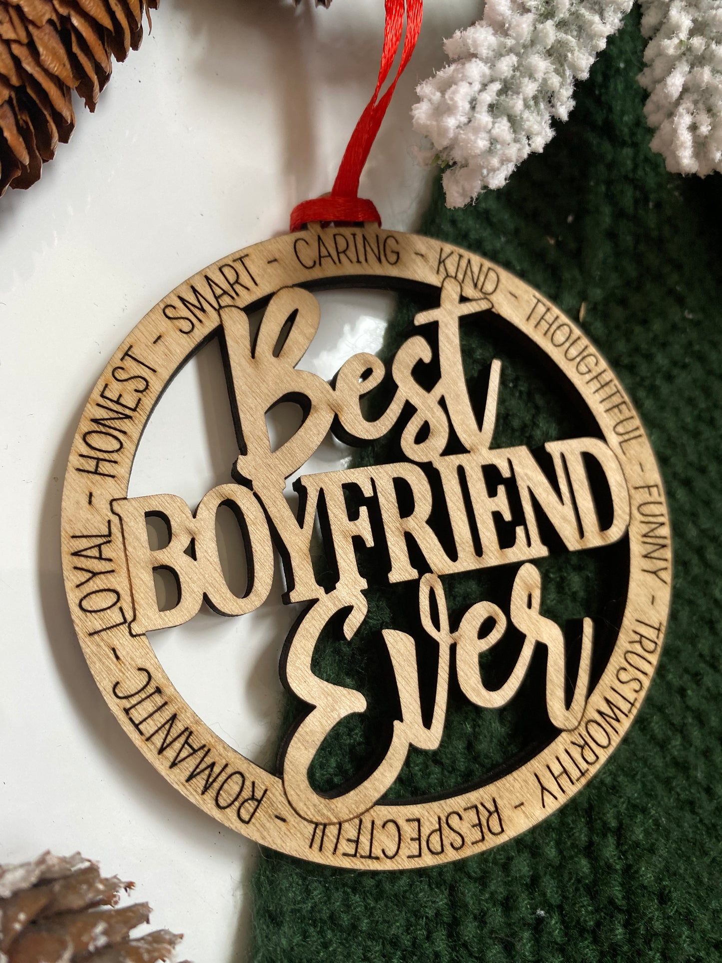 Best Boyfriend Ever Ornament