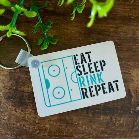 Hockey Keychain