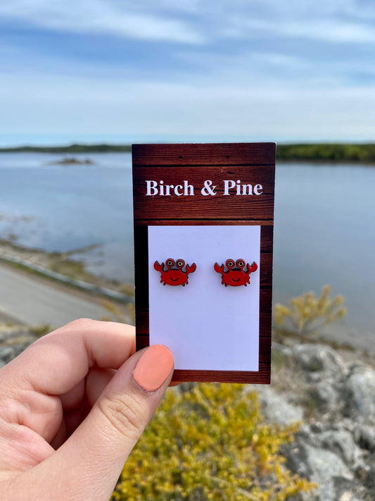 Crab Stud Earrings